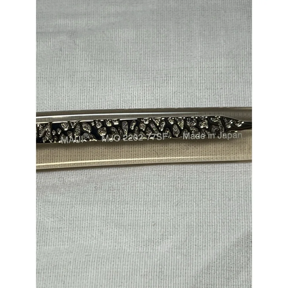 MAUI JIM MJO2202-77SF 52-17-135 CHAMPAGNE CRYSTAL FLEX HINGE TM15